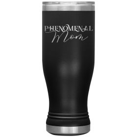 Boho Insulated Tumbler - 20oz, Phenomenal Mom, Engraved, Travel Mug