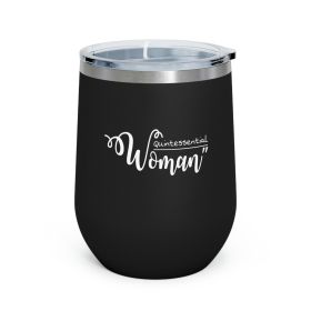 Insulated Tumbler - 12oz, Quintessential Woman Inspirational Affirmation