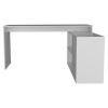 L-Shaped Desk Desti, Office, White