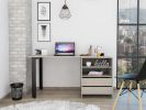 120 Writing Desk Cusco, Office, Light Gray