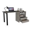 120 Writing Desk Cusco, Office, Light Gray