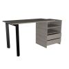 120 Writing Desk Cusco, Office, Light Gray