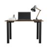 Cabo Writing Desk, Four Legs -Mahogany