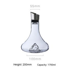 Creative Iceberg Red Wine Wine Decanter (Option: 9820 Iceberg)