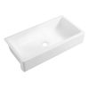 Inch White Farmhouse Sink Deep Apron Sink Undermount Farmhouse Kitchen Sink Single Farm Sink