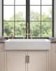 Inch White Farmhouse Sink Deep Apron Sink Undermount Farmhouse Kitchen Sink Single Farm Sink