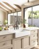 Inch White Farmhouse Sink Deep Apron Sink Undermount Farmhouse Kitchen Sink Single Farm Sink